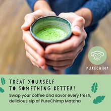 Load image into Gallery viewer, PureChimp Matcha Green Tea Powder - 1.75 Ounces (50g) of Ceremonial Grade Japanese Matcha for Baking, Lattes and Smoothies - Regular