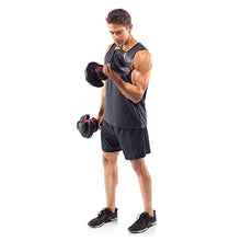 Load image into Gallery viewer, Bowflex SelectTech 552 - Two Adjustable Dumbbells Black, Red, Grey. Version 2, Medium