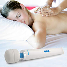 Load image into Gallery viewer, Helisun Magic Massager Rechargeable Cordless Wand Massager USB Charging 8 Speeds and 20 Frequencies Handheld Electric Back Massagers for Neck and Back Quiet