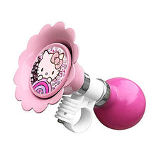 Load image into Gallery viewer, Kids Bike Horn Bell,Bicycle Metal Squeeze Horn Bike Accessories Handlebar Ring Horn for Girls or Boys (hello kitty)