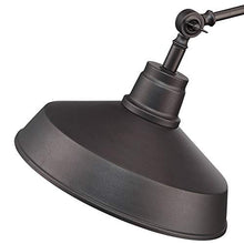 Load image into Gallery viewer, Turnbuckle Industrial Downbridge Floor Lamp LED Oil Rubbed Bronze Adjustable Metal Shade for Living Room Reading Bedroom - Franklin Iron Works