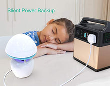 Load image into Gallery viewer, MAXOAK Portable Generator Power Station 400Wh Solar Generator 2AC Outlet 110V/300W Lithium Emergency Battery Backup Quiet Sine Power Storage for Outdoor CPAP Camping Hunting AC/Car/Sun Recharge