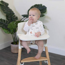 Load image into Gallery viewer, aden + anais Snap Baby Bib, 100% Cotton Muslin, 3 Layer Burp Cloth, Super Soft & Absorbent for Infants, Newborns and Toddlers, Adjustable with Snaps, 3 Pack, Naturally