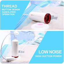 Load image into Gallery viewer, VMSTR Travel Vacuum Storage Bags with USB Electric Pump, Medium Small Space Saver Bags for Travel (8 PCS)