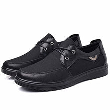 Load image into Gallery viewer, COSIDRAM Mens Casual Shoes Walking Loafers Breathable Comfort Lightweight Travel Moccasins Shoes for Adult Male Black 8.5