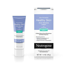Load image into Gallery viewer, Neutrogena Healthy Skin Anti-Wrinkle Retinol & Vitamin E Daily Moisturizer with SPF 15 Sunscreen, Oil-Free Face & Neck Cream with Retinol, Vitamin E, Vitamin A & Vitamin B5, 1.4 oz