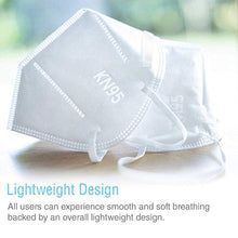 Load image into Gallery viewer, SUNCOO Protective KN95 Face Mask - 20 Pack, 5 Layers Cup Dust Mask Protection Against PM2.5 Dust, Smoke and Haze-Proof, Designed for Men, Women, Essential Workers - White