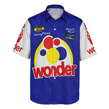 Load image into Gallery viewer, Ricky Bobby Shirt Talladega Nights Short Sleeve Shirt Men's Short Sleeve Shirt (S, Blue)