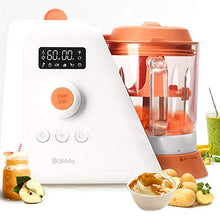 Load image into Gallery viewer, Baby Food Maker |6 in 1 Baby Food Processor nutribullet Baby Food Mill Bullet|Blender Grinder Steamer Warmer|Glass Bowl Auto Cleaning |Organic Healthy Multifunctional Machine for Infants Purees