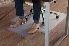 Load image into Gallery viewer, OFM Office Chair Mat for Hardwood Floor - Easy Glide Computer Desk Chair Floor Mat on Hardwood Floors - Plastic Rolling Chair Mat for Hard Floors for Work, Home, Gaming with Extended Lip (36” x 48”)