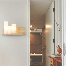 Load image into Gallery viewer, Wen long shop Solid Wood LED Wall Lamp Wall Light Bedside Wall Light Aisle Corridor Balcony Light, Sconces Lamps for The Living Room Bedroom