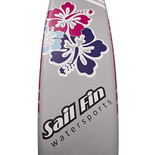 Load image into Gallery viewer, Sail Fin Aloha Inflatable Stand-Up Paddle Board Double Layer, 10' Long, 30" Wide, 6" Thick - Durable and Lighweight, Includes: Dual Action Pump, Backpack, Leash and Paddle