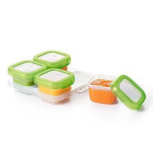 Load image into Gallery viewer, OXO Tot Baby Blocks Freezer Storage Containers 4-Ounce, Set of 8, Clear