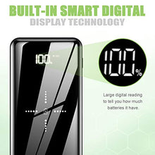 Load image into Gallery viewer, Wireless Portable Charger Power Bank 25000mAh - High Capacity with LCD Digital Display,3 USB Output & Dual Input External Battery Pack Compatible with Smart Phones,Android Phone,Tablet and More