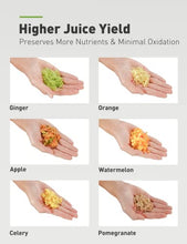 Load image into Gallery viewer, JOYOUNG Juicer Machines with Upgraded Ceramic Auger Masticating Juicer Higher Juice Yield, Slow Juicer 3 inches Large Feed Chute BPA Free Easy to Clean