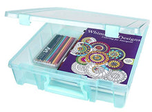 Load image into Gallery viewer, ArtBin 6955RK Super Satchel 1-Compartment Box, Art & Craft Organizer, 1-Pack, Translucent Blush