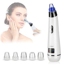 Load image into Gallery viewer, Blackhead Remover,Zdatt Blackhead Vacume Remover -Comedo Pore Extracotr Beauty Device with 5 Probes for Blackhead Remover Vacume Suction Cleanser