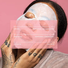Load image into Gallery viewer, purlisse Watermelon Energizing Sheet Mask: Cruelty-Free & clean, Paraben & Sulfate-free, Packed with Vitamins A, B, & C, Aloe Vera calms skin | Pack of 6
