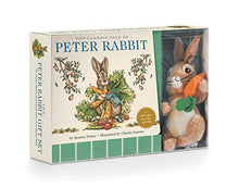 Load image into Gallery viewer, The Peter Rabbit Plush Gift Set: The Classic Edition Board Book + Plush Stuffed Animal Toy Rabbit Gift Set (Fun Gift Set, Holiday Traditions, Beatrix ... Books, New York Times Bestseller Illustrator)