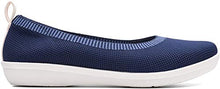 Load image into Gallery viewer, Clarks CloudSteppers Women's Ayla Paige Ballet Flats, Blue, 8.5