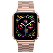 Load image into Gallery viewer, iiteeology Compatible with Apple Watch Band 38mm 40mm, Stainless Steel iWatch Band Replacement Strap for iWatch SE & Series 6 5 4 - Gold