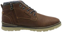 Load image into Gallery viewer, Dockers by Gerli Men's 43ju007 Hi-Top Trainers, Brown Cognac 470, 6.5