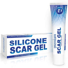 Load image into Gallery viewer, Premium Advanced Scar Gel Medical-Grade Silicone for Face, Body, Stretch Marks, C-Sections, Surgical, Burn, Acne | Old & New Scars, Clinically Proven | 30g