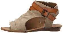 Load image into Gallery viewer, Blowfish Malibu Women's Balla Wedge Sandal, Desert Sand Rancher Canvas/Dyecut, 11 Medium US