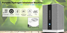 Load image into Gallery viewer, Alkadrops Hydrogen Water H2 Inhalation Machine with 150ml/min 99.99% High Purity H2 Low Noise Hydrogen Water Generator ionizer SPE/PEM