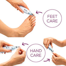 Load image into Gallery viewer, Beurer 24-piece Professional Manicure & Pedicure Nail Drill Kit | 10 Stainless Steel Attachm./10 Sanding Bands, 18 Speeds | Electric Nail File Set, Nails Care Tools, For Foot/Hand | Storage Case, MP62