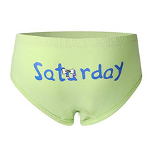 Load image into Gallery viewer, Core Pretty Baby Underwear Toddler Little Girls Soft Cotton Panties Week Underpants Hipster Briefs Monday to Sunday Daily Princess Clothing Novelty Gifts (Pack of 7) (Week, 3-4T), 3T / 4T