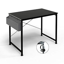 Load image into Gallery viewer, Computer Desk 31” Home Office Desk, Writing Desk Laptop Table with Storage Bag and Headphone Hook, Simple Study Desks for Bedroom, Home, Office