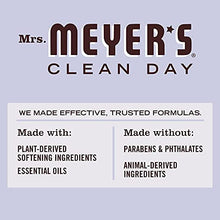 Load image into Gallery viewer, Mrs. Meyer's Clean Day Liquid Fabric Softener, Cruelty Free Formula Infused with Essential Oils, Paraben Free, Lavender Scent, 32 oz (32 Loads)