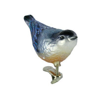 Load image into Gallery viewer, Old World Christmas Ornaments: Nuthatch Glass Blown Ornaments for Christmas Tree