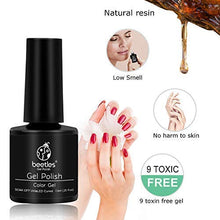 Load image into Gallery viewer, Beetles Winter Green Gel Nail Polish Kit - Olive Green Avocado Gel Polish Set Navy Blue Dark Blue Turquoise Soak Off Nail Lamp Nail Gel Kit, 7.3 ml Each Bottle Gifts Box