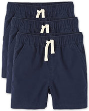 Load image into Gallery viewer, The Children's Place Baby Boys and Toddler Boys Pull On Jogger Shorts, TIDAL, 6-9 MONTHS