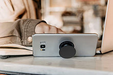 Load image into Gallery viewer, PopSockets: PopGrip with Swappable Top for Phones & Tablets - Black