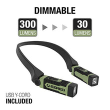 Load image into Gallery viewer, EZRED ANYWEAR Rechargeable Neck Light for Hands-Free Lighting, soft green