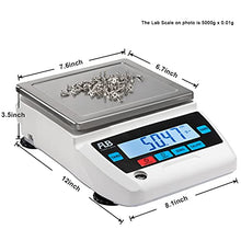 Load image into Gallery viewer, FLB FORELIBRA Lab Scale 5kg Precision Electronic Balance Shipping Industrial Weighing and Counting Scale Scientific Scale 11lb or 5000g Capacity, 0.1g Readability