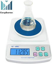 Load image into Gallery viewer, 600 g (21 oz) / 0.01 g Digital LCD Analytical Balance Laboratory School Scale with USB Charger AC/DC Adapter