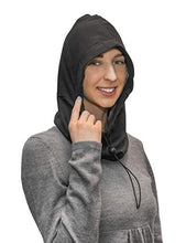 Load image into Gallery viewer, Halsa EMF Protection Hood Hat, Radiation Blocking. Silver Fiber Fabric.