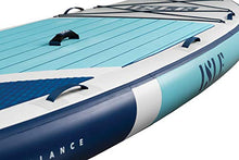 Load image into Gallery viewer, ISLE Megalodon Inflatable Stand Up Paddle Board & iSUP Bundle Accessory Pack — Up to 1,050 lbs Capacity — Durable, Lightweight with Stable Stance — 15' L x 56" W x 8" Thick