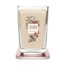 Load image into Gallery viewer, Yankee Candle Elevation Collection with Platform Lid Velvet Woods Scented Candle, Large 2-Wick, 80 Hour Burn Time