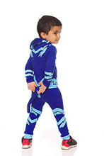 Load image into Gallery viewer, PJ Masks Toddler Boys Catboy Glow In the Dark Costume with 3D Ears and Detachable Tail Blue 2T