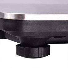 Load image into Gallery viewer, Digital Scale Heavy Duty Digital Shipping Parcel Scales Multi-Purpose Weighing Large Stainless Steel Platform And Extendable Display Cable LQHZWYC (Color : Silver, Size : 150kg/0.05kg)