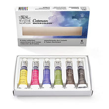 Load image into Gallery viewer, Winsor & Newton Cotman Water Colour Paint, Set of 6, 8ml Tubes