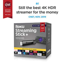 Load image into Gallery viewer, Roku Streaming Stick+ | HD/4K/HDR Streaming Device with Long-range Wireless and Voice Remote with TV Controls