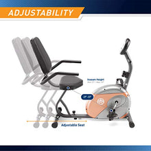 Load image into Gallery viewer, Marcy Recumbent Exercise Bike with Resistance ME-709