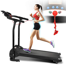 Load image into Gallery viewer, Smart 2HP Electric Folding Treadmill, 3 Levels Manual Incline Fitness Motorized Running Jogging Exercise Machine with W/PAD Holder, Hand Grip Pulse Sensor for Home Gym Cardio Workout Training Indoor