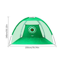 Load image into Gallery viewer, Golf Practice Net Golf Net Golf Hitting Nets Training Aids Practice Nets for Backyard Driving Range Chipping for Indoor Outdoor Sports (2M, Light Green)